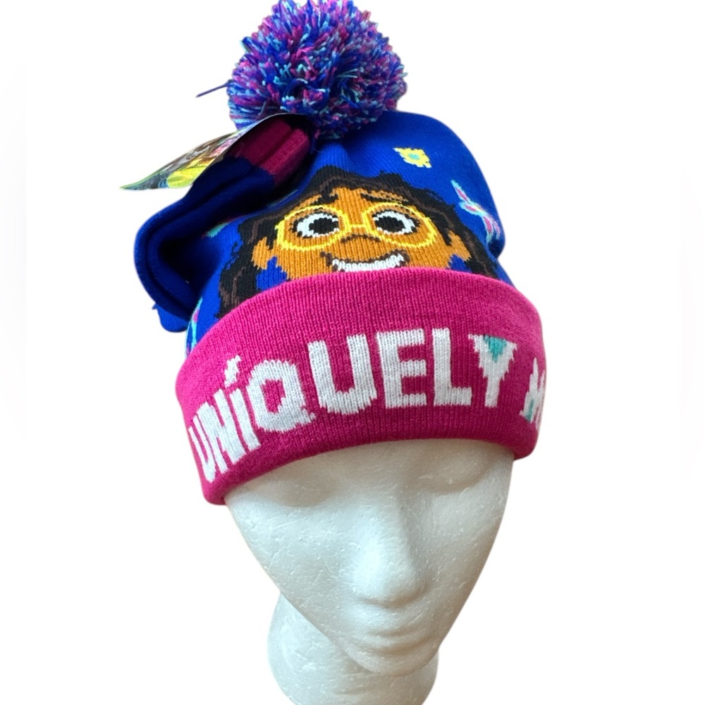 Disney Encanto Beanie‎ Set & Gloves/Mittens Little Girls 2T-5T NWT’S Disney